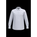 Camisa tejido oxford de manga larga White 4Xl