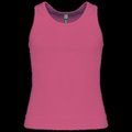 Camisa tirantes niña algodón Fuchsia 6/8 ans