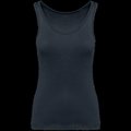 Camiseta 100% algodón de tirantes mujer Navy XXL