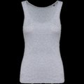 Camiseta 100% algodón de tirantes mujer Oxford Grey L