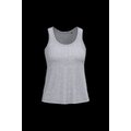 Camiseta 100% algodón de tirantes mujer Oxford Grey S
