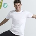 Camiseta Adulto Blanca 135g/m2 Algodón