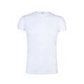 Camiseta adulto blanca transpirable textura algodón Blanco XL