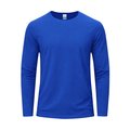 Camiseta Adulto Manga Larga Azul S