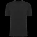 Camiseta ajustada 100% algodón Black L