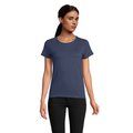 Camiseta Ajustada Algodón Mujer Denim L