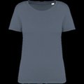 Camiseta ajustada algodón orgánico mujer Washed Mineral Grey L
