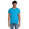 Camiseta ajustada de cuello redondo para hombre Aqua 3Xl