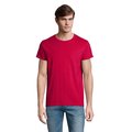 Camiseta ajustada de cuello redondo para hombre Fuchsia 3Xl