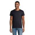 Camiseta ajustada de cuello redondo para hombre Gris Ratón XS