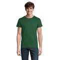 Camiseta ajustada de cuello redondo para hombre Verde Botella Oscuro M