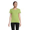 Camiseta Ajustada Mujer Algodón Orgánico Apple Green Xxl