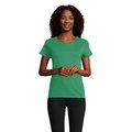 Camiseta Ajustada Mujer Algodón Orgánico Verde M