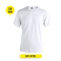 Camiseta Algodón Adulto Blanca Blanco M