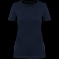Camiseta de algodón de calidad para mujer Deep Navy L