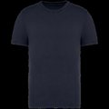 Camiseta algodón corte ajustado Washed Coal Grey L