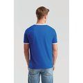 Camiseta de algodón con cuello contrastado