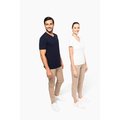 Camiseta algodón cuello pico mujer