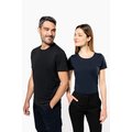 Camiseta algodón cuello redondo entallada