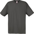 Camiseta algodón cuello redondo Light Graphite L