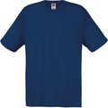 Camiseta algodón cuello redondo Navy S
