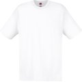 Camiseta algodón cuello redondo White XL