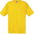 Camiseta algodón cuello redondo Yellow 3XL