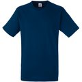 Camiseta de algodón estilo clásico Navy XXL