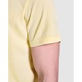 Camiseta de algodón lavado ácido de hombre