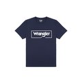 Camiseta algodón con logo Wrangler