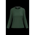 Camiseta algodón de manga larga mujer Forest Green S