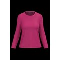 Camiseta algodón de manga larga mujer Fuchsia Xxl