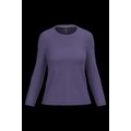 Camiseta algodón de manga larga mujer Purple S