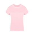 Camiseta Algodón Mujer Colores S a XXL Rosa L