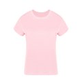 Camiseta Algodón Mujer Colores S a XXL Rosa XXL