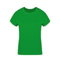 Camiseta Algodón Mujer Colores S a XXL Verde XXL