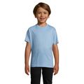 Camiseta Algodón Niño 190g Azul Cielo 4 Años