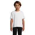 Camiseta Algodón Niño 190g Blanco 10 Años