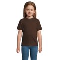 Camiseta Algodón Niño 190g Chocolate 2 Años