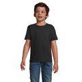 Camiseta Algodón Niño 190g Negro Profundo 8 años