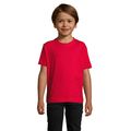 Camiseta Algodón Niño 190g Rojo 12 Años