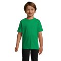 Camiseta Algodón Niño 190g Verde 12 Años