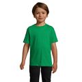 Camiseta Algodón Niño 190g Verde 2 Años