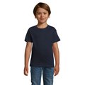 Camiseta Algodón Niño Cuello Elástico French Marino M