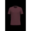 Camiseta algodón orgánico ajustado Dark Cherry 3Xl