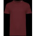 Camiseta algodón orgánico ajustado Dark Cherry M