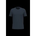 Camiseta algodón orgánico ajustado Navy Blue M