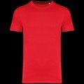 Camiseta algodón orgánico ajustado Poppy Red 5XL