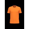 Camiseta algodón orgánico ajustado Tangerine Xxs