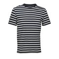 Camiseta Algodón Orgánico Corte Moderno Navy|Off White L